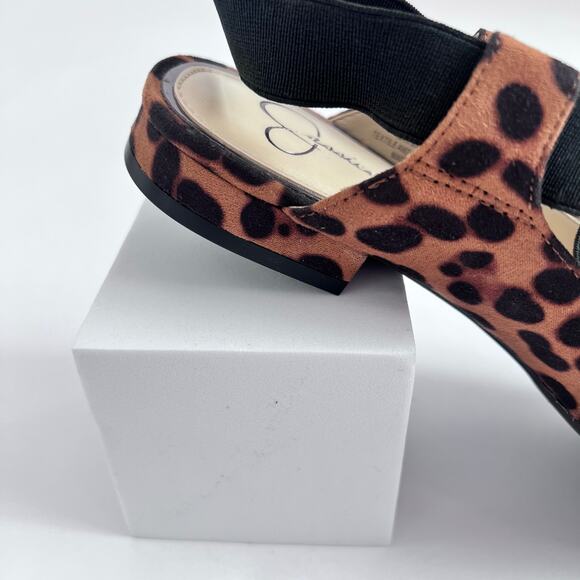 JESSICA SIMPSON WOMENS LURINA BALLET FLAT SANDALS ADJUSTABLE ELASTIC STRAPS 7.5 - Picture 7 of 11